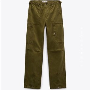 Zara Green Pants